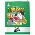 Activity Book w/ Fun Stickers - Staying Fire Safe at Home